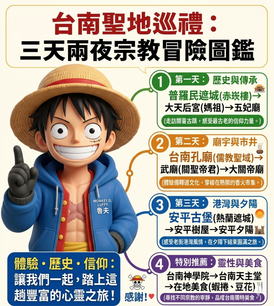 魯夫遊台南 魯夫遊台南